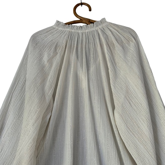 Joie | The Elza Blouse in Porcelain Size S - Picture 7 of 12